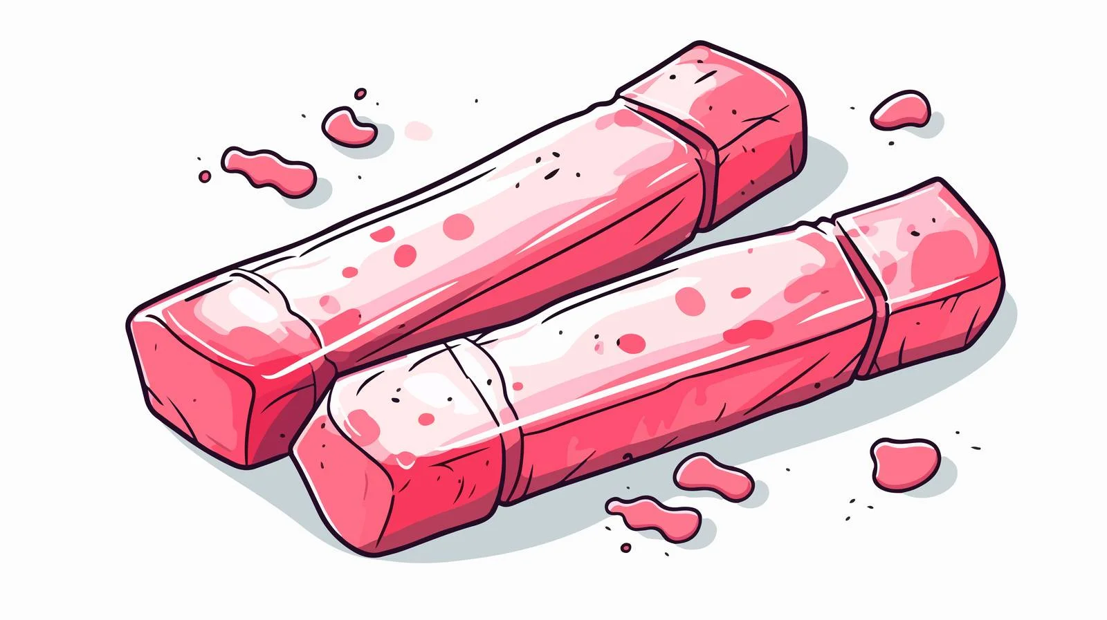 Cartoon Chewing Gum Vector Illustration — free download from Dotvec