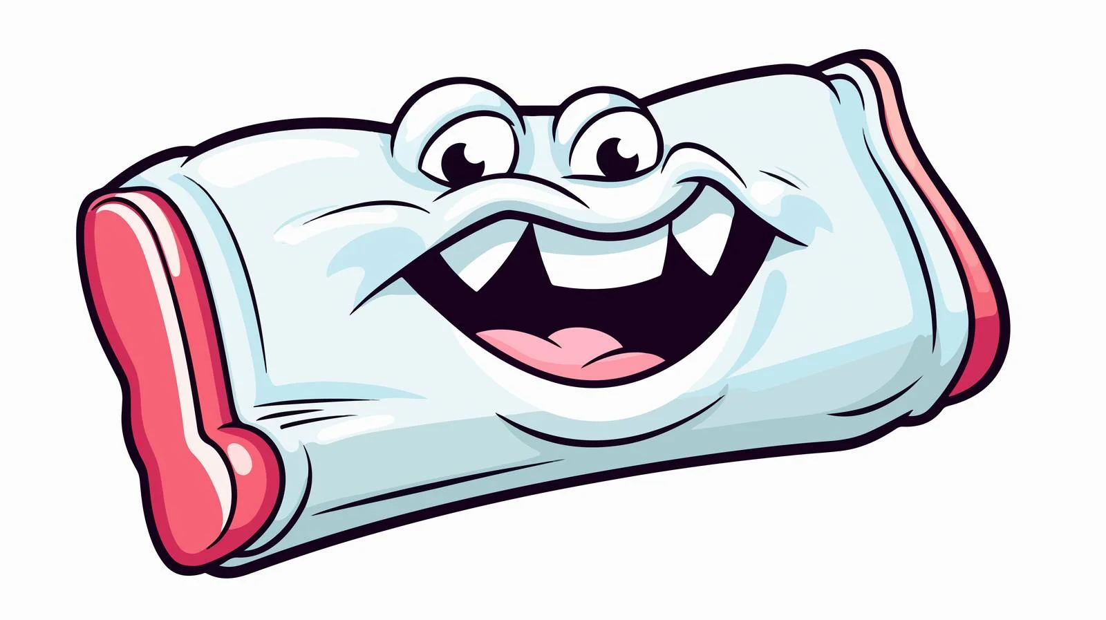 Cartoon Chewing Gum Vector Illustration — free download from Dotvec