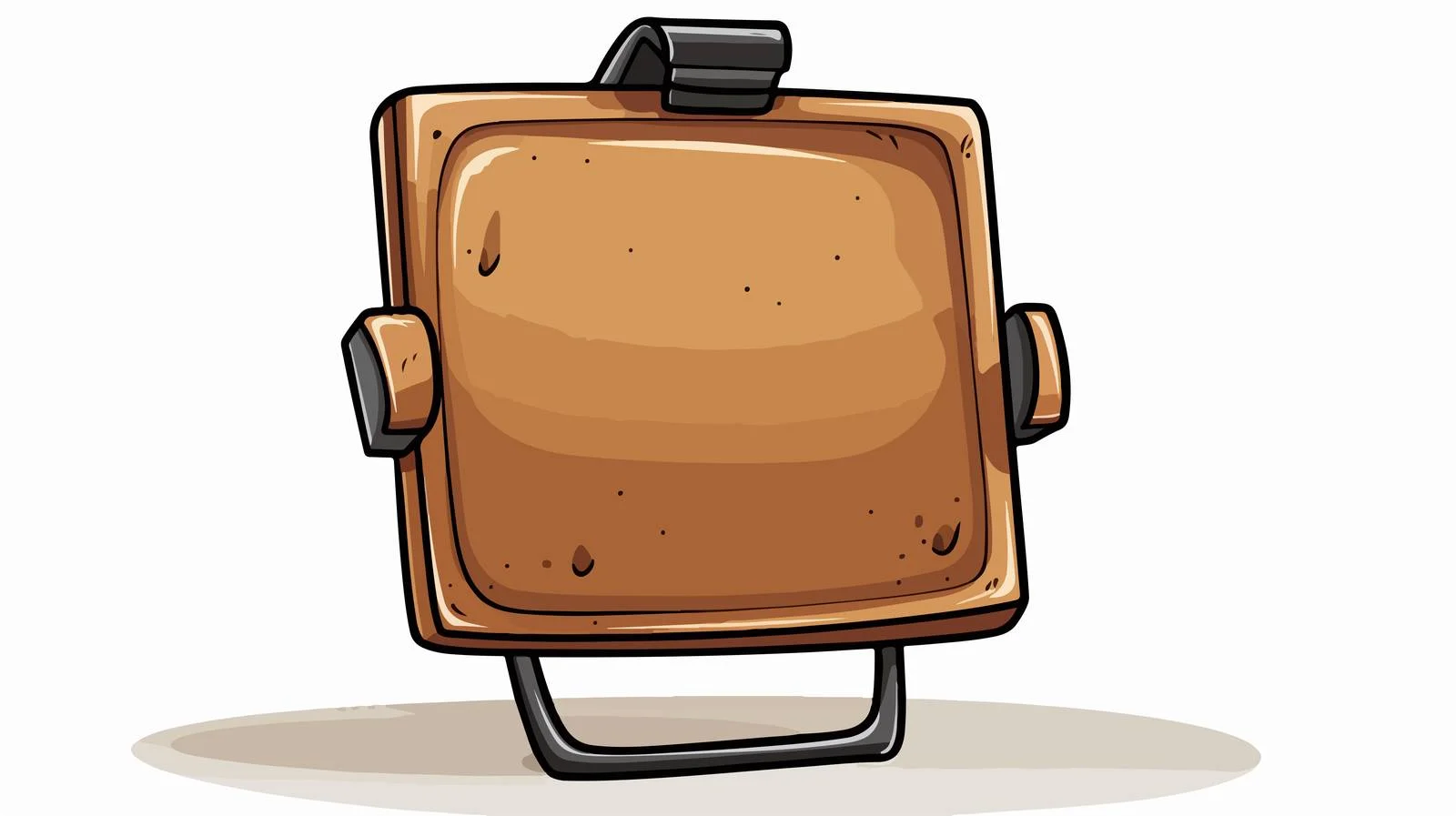 Hand-Drawn Clipboard Vector Illustration — free download from Dotvec