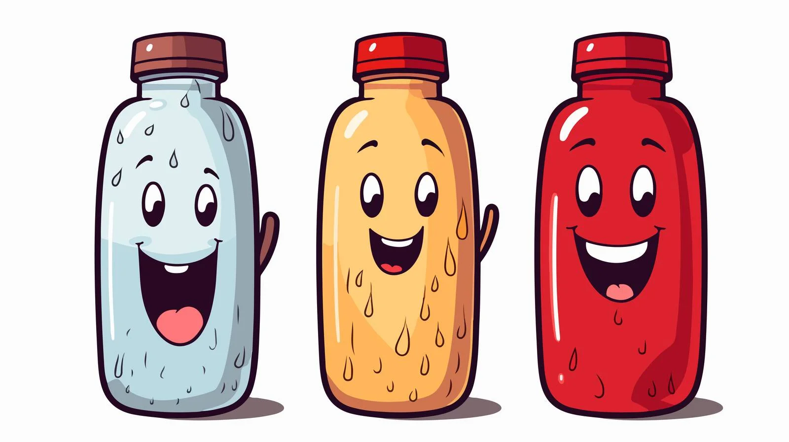 Cartoon Hot Water Bottle Vector Illustration — free download from Dotvec