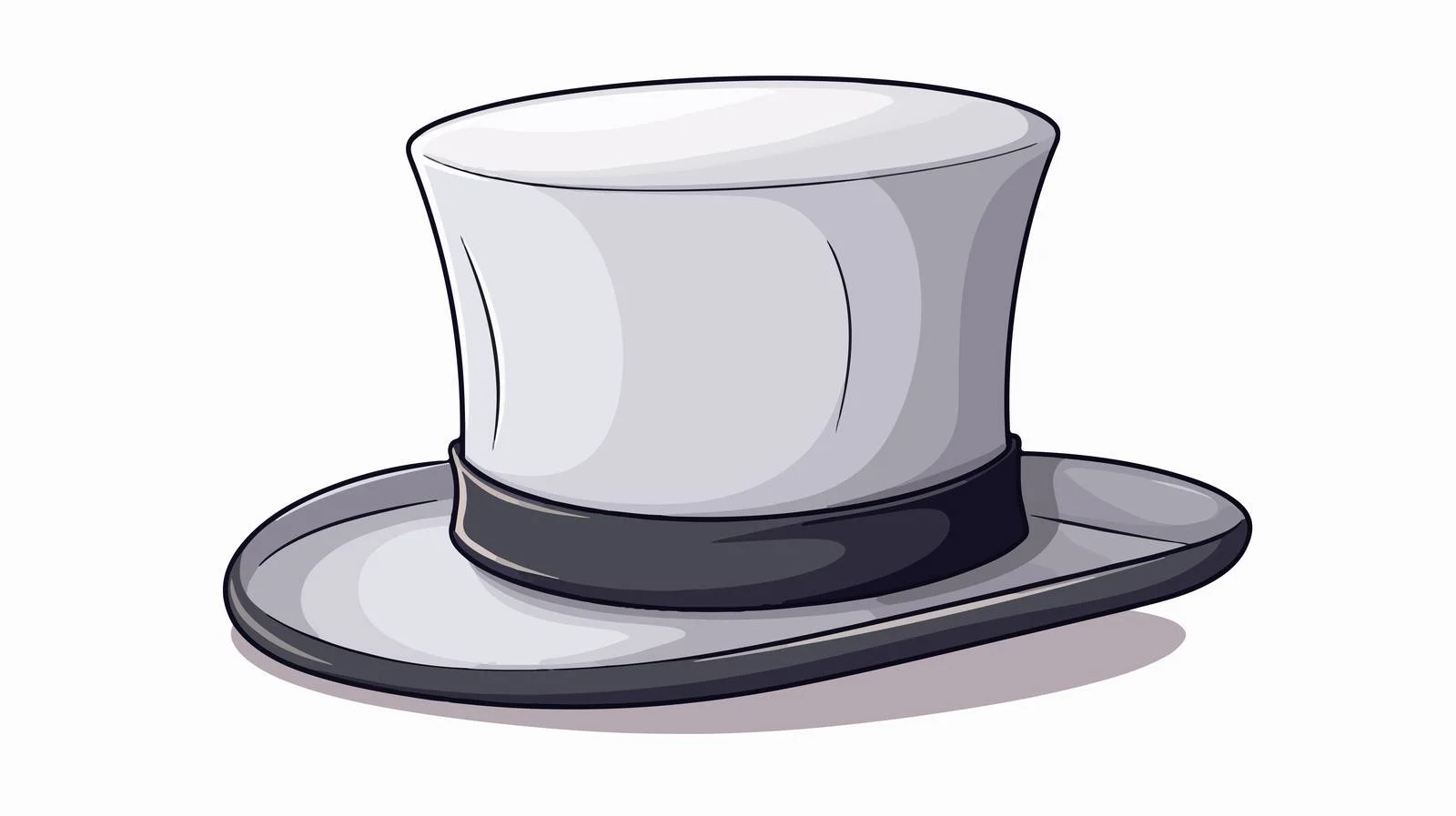 Magical Cartoon Magician with Top Hat — free download from Dotvec