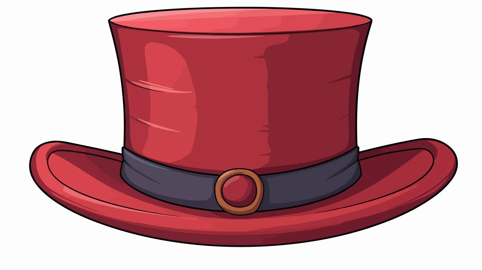 Whimsical Magician Top Hat Illustration — free download from Dotvec