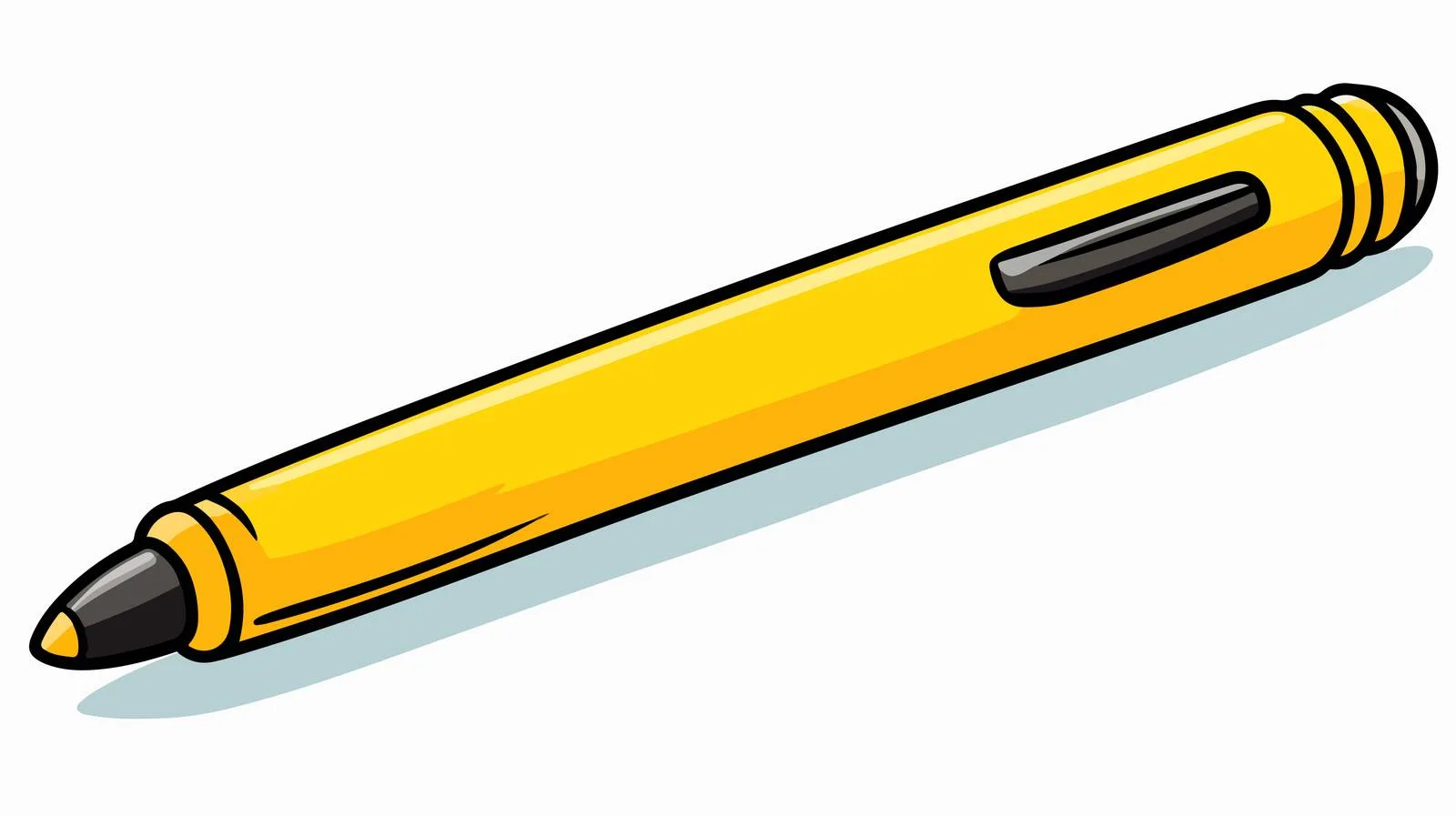 Creative Marker Pen Cartoon Illustration — free download from Dotvec