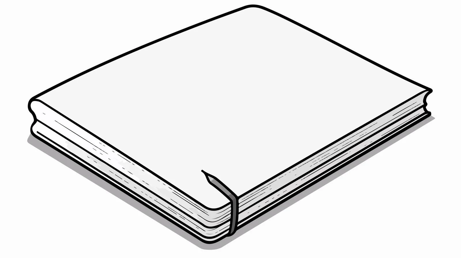 Creative Cartoon Notepad Illustration — free download from Dotvec