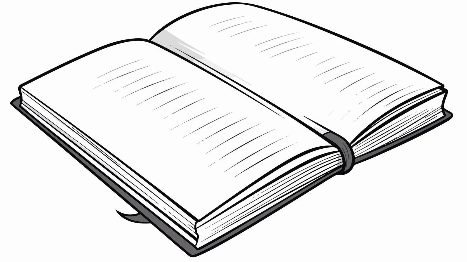 Hand-drawn Cartoon Notepad Illustration — free download from Dotvec