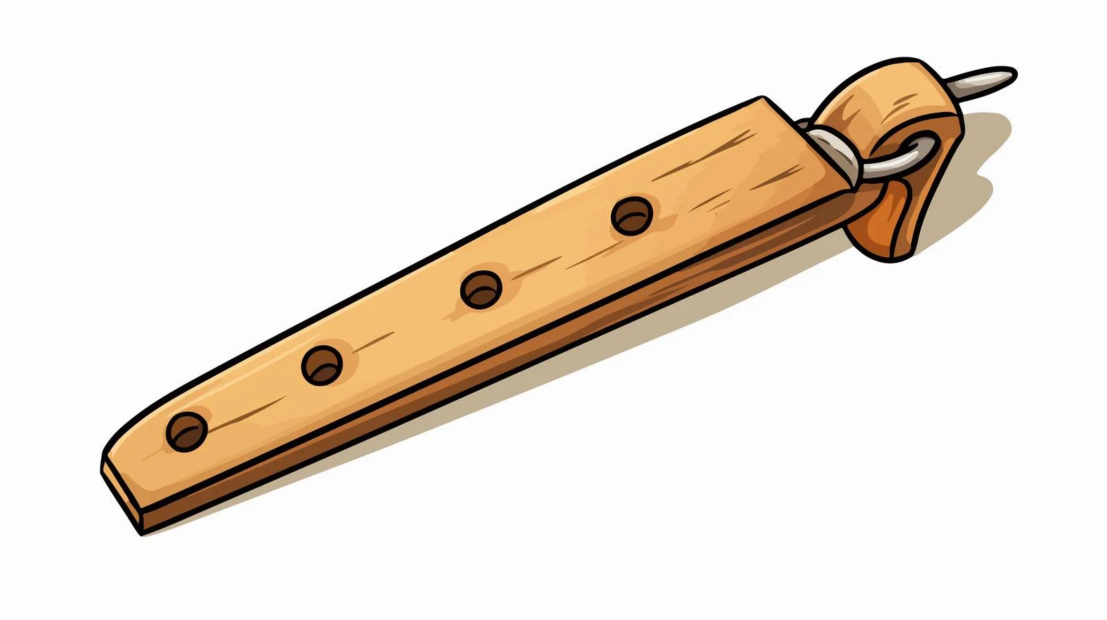 Whimsical Cartoon Peg Illustration — free download from Dotvec