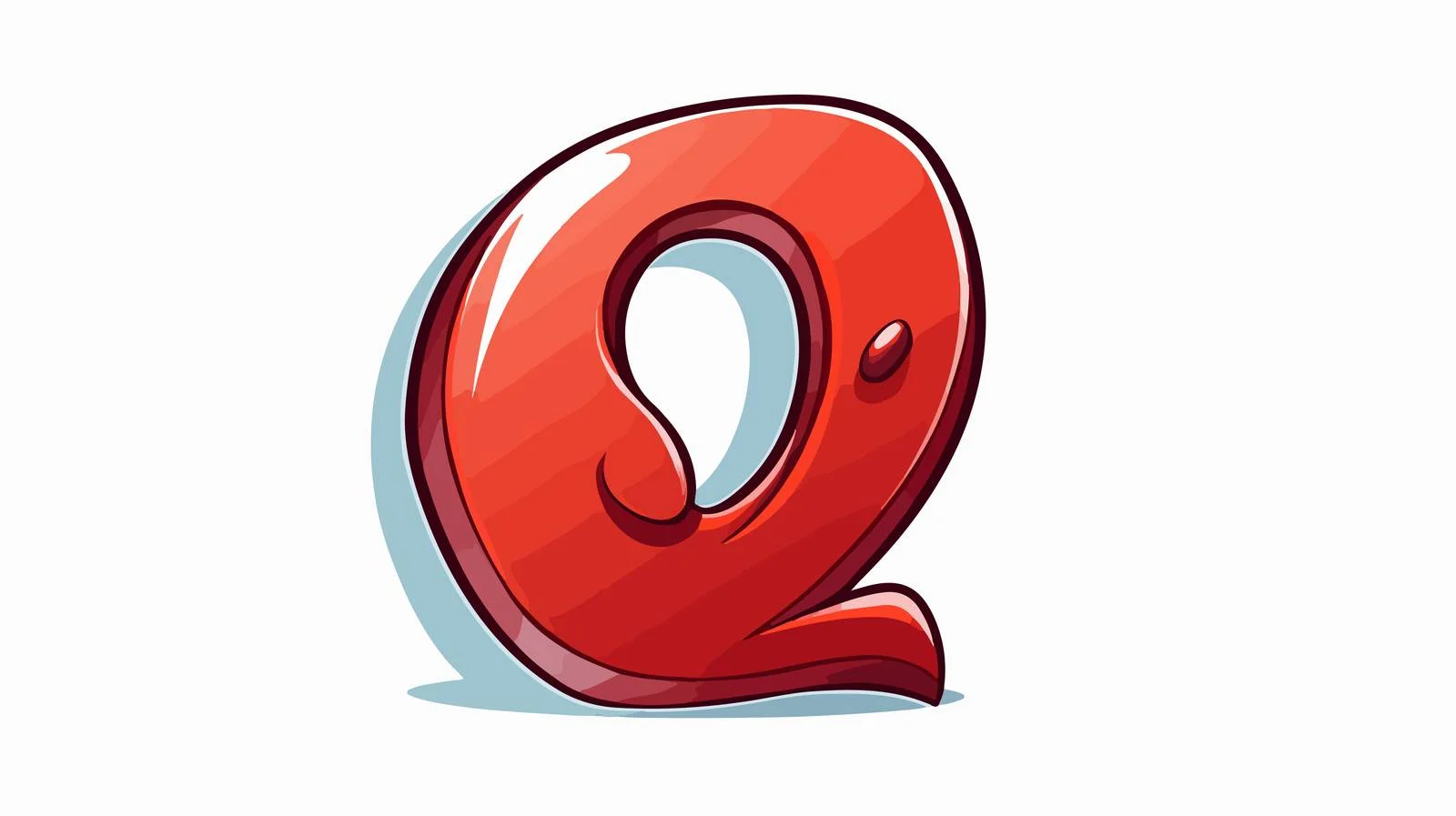 Hand-Drawn Cartoon Question Mark Symbol — free download from Dotvec