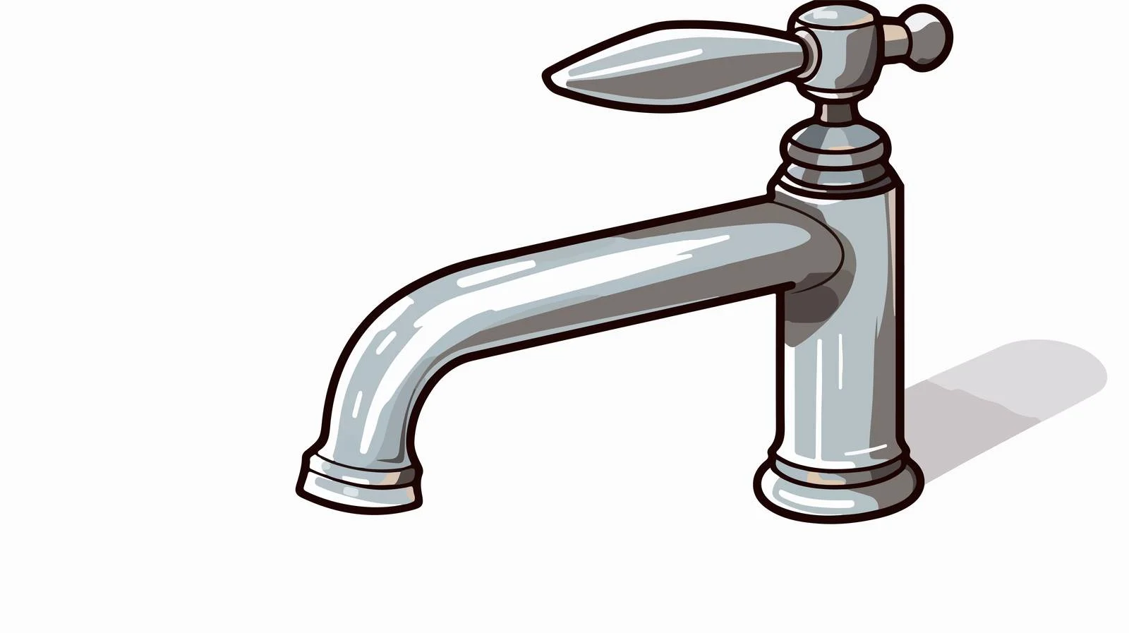 Animated Running Faucet Vector Illustration — free download from Dotvec