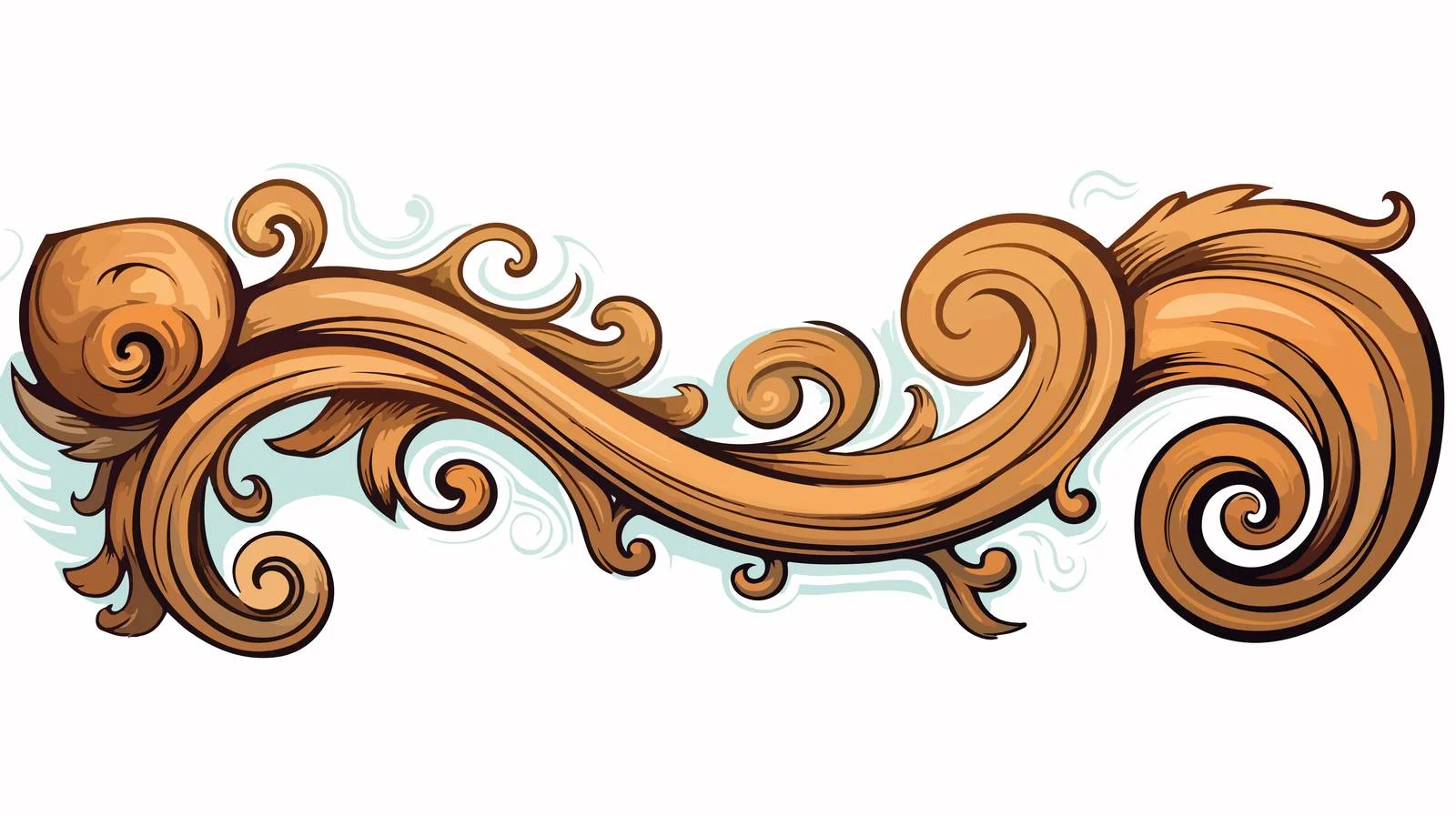 Cartoon Scroll Illustration — free download from Dotvec
