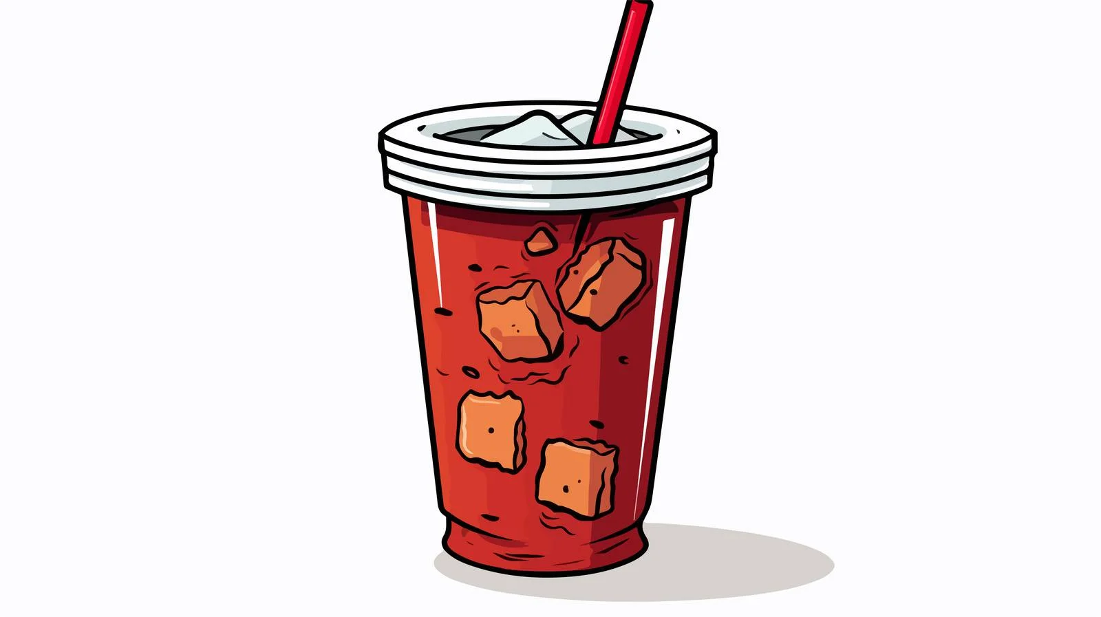 Hand-Drawn Soda Cartoon Illustration — free download from Dotvec