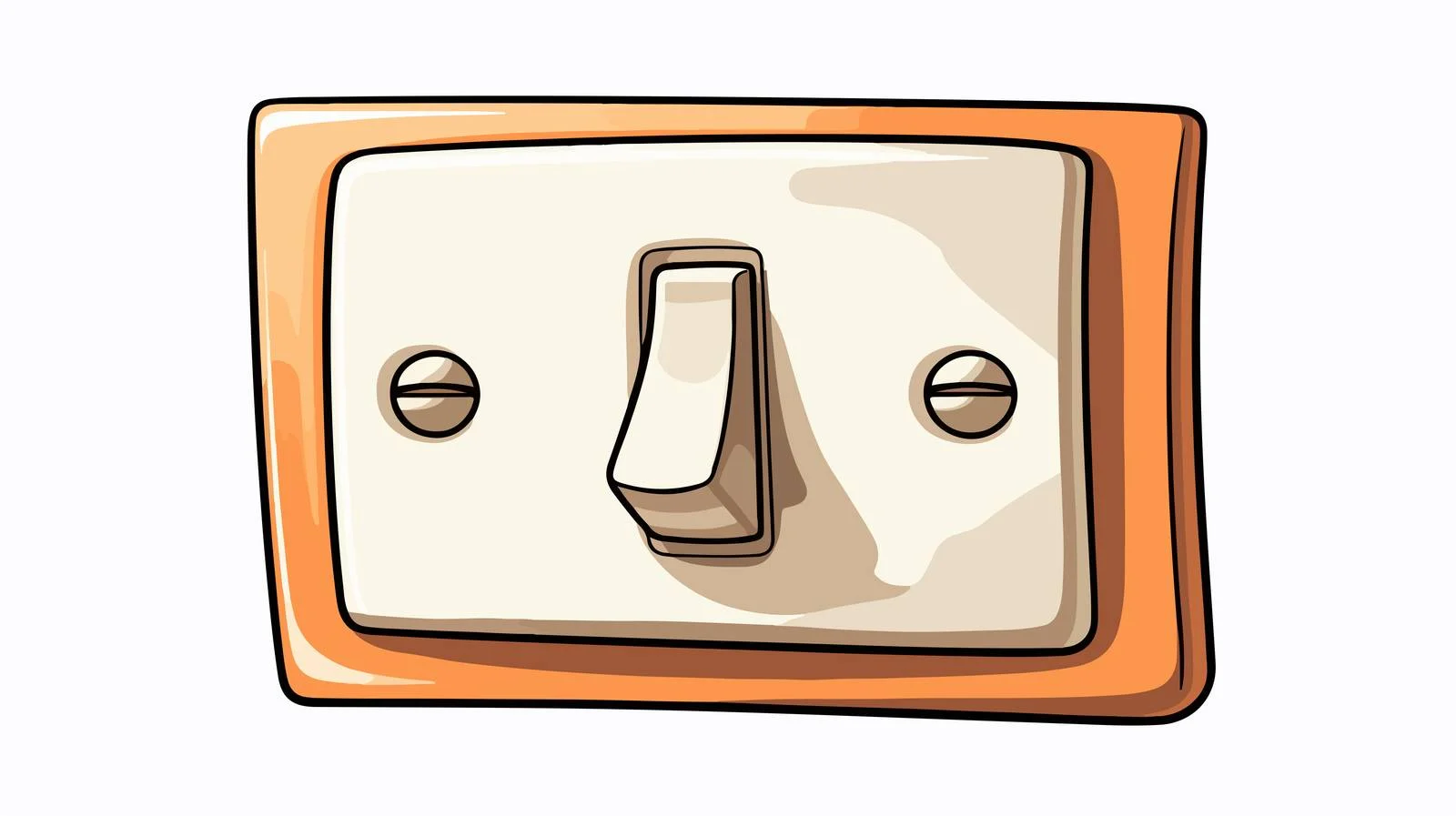 Animated Electric Light Switch Illustration — free download from Dotvec