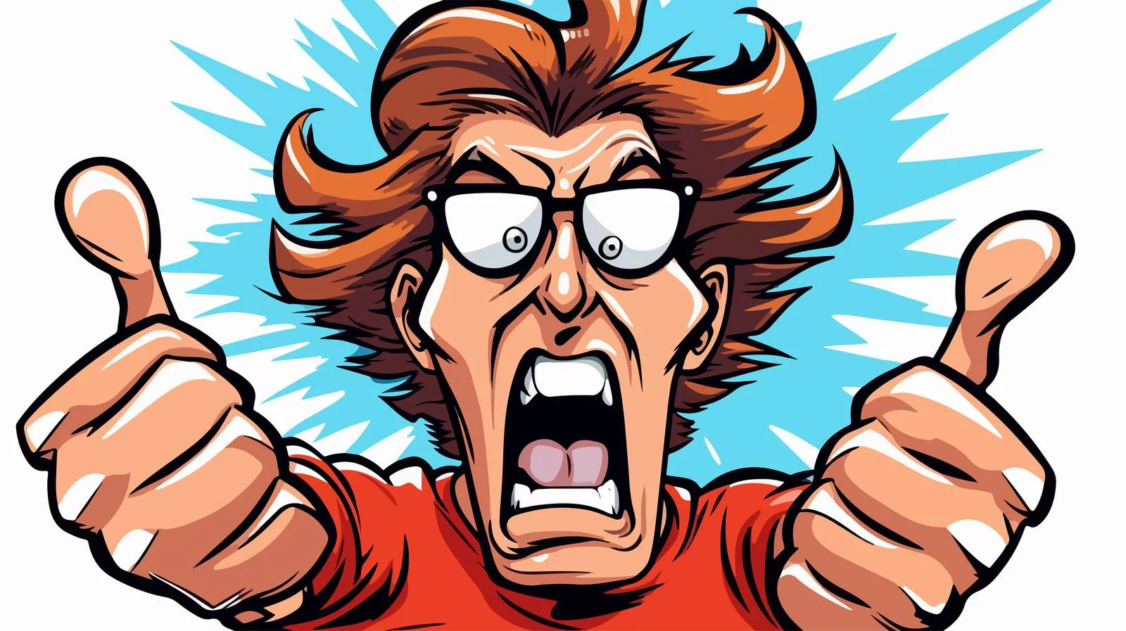 Wham Symbol Cartoon Illustration — free download from Dotvec