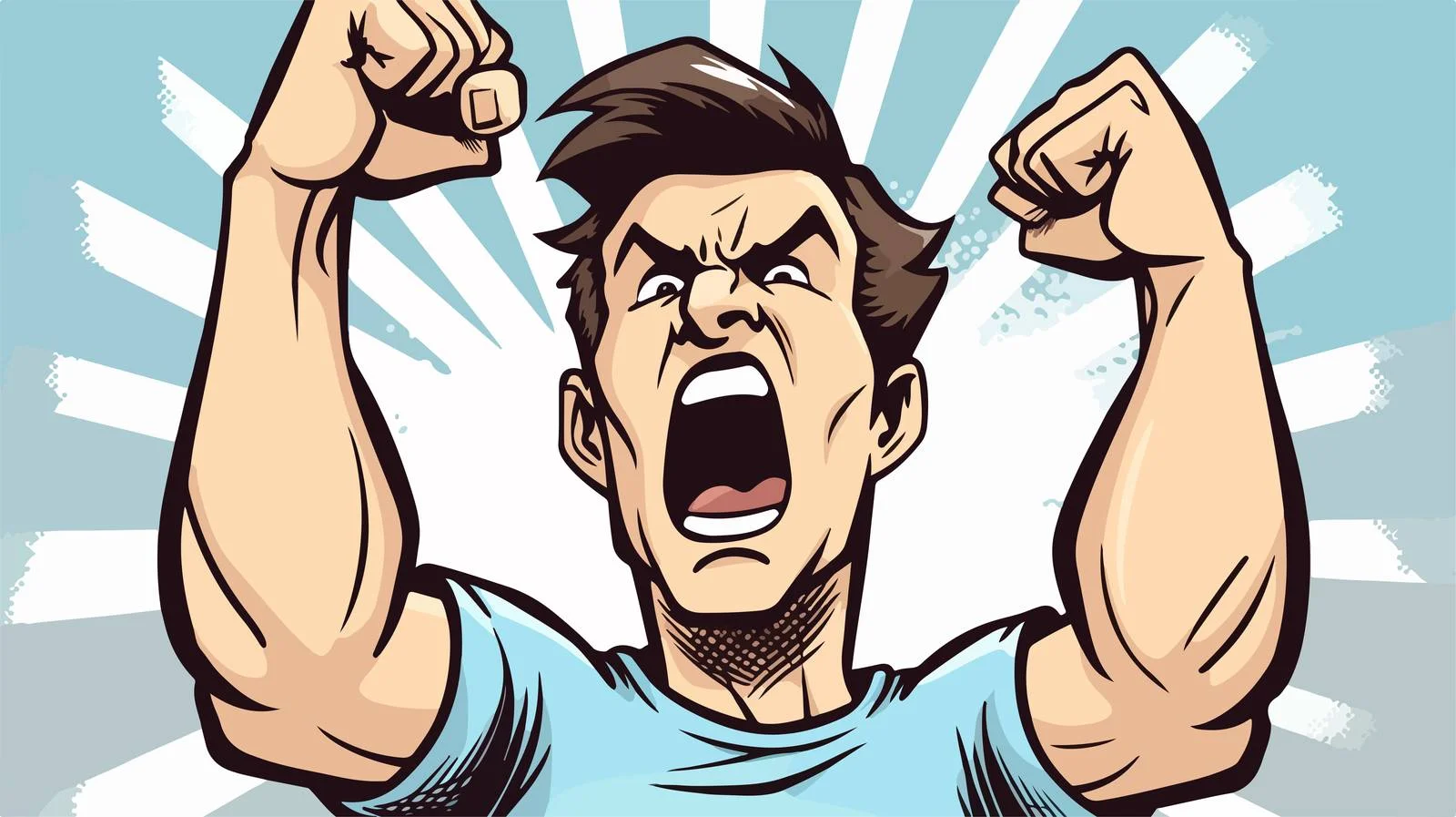 Dynamic Wham Symbol Illustration — free download from Dotvec