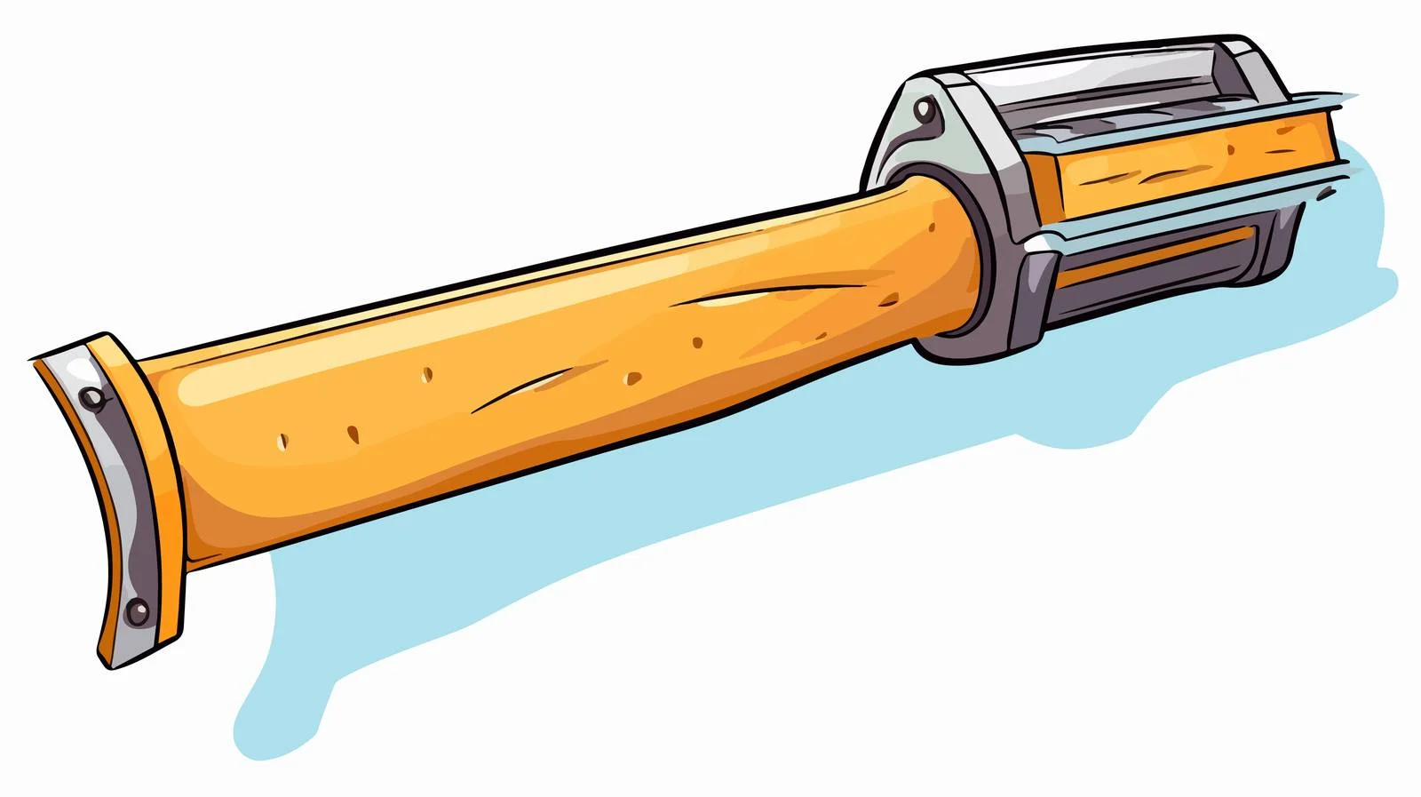 Comic Book Style Cartoon Razor Illustration — free download from Dotvec