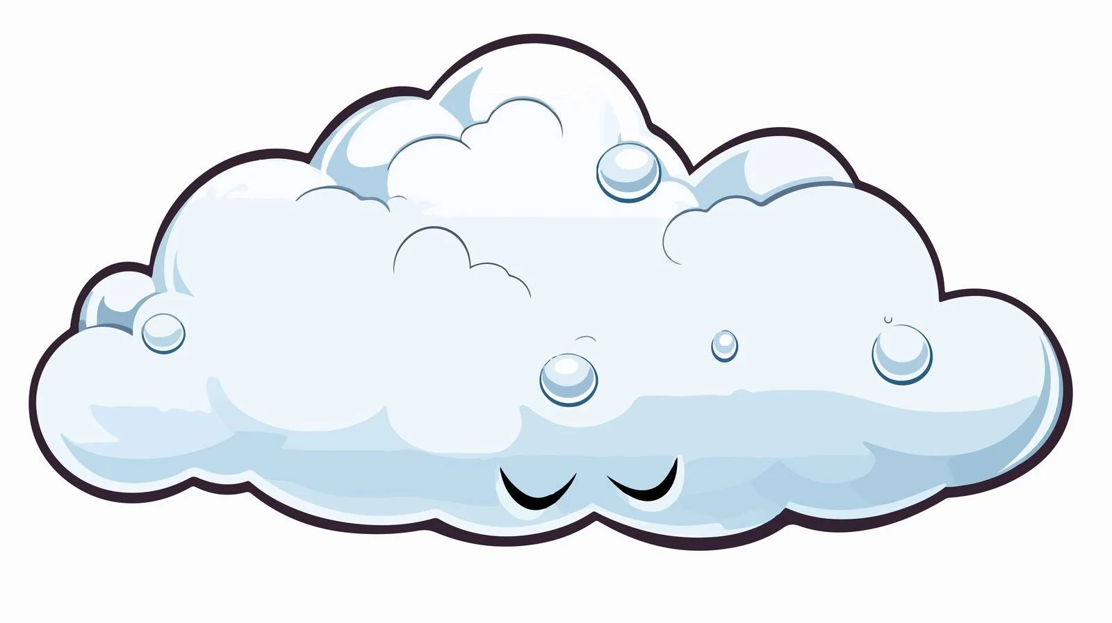 Distressed Cute Cartoon Sticker — free download from Dotvec