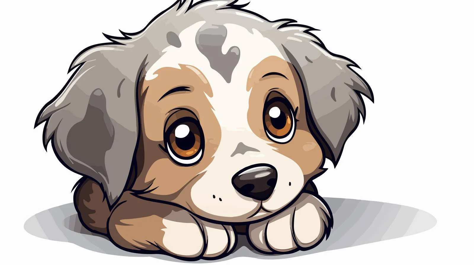 Cute Cartoon Sticker Illustration — free download from Dotvec