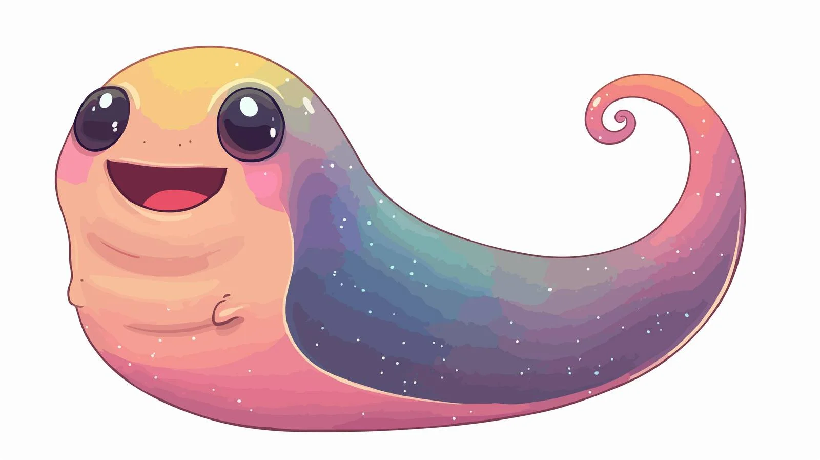 Happy Kawaii SL Cartoon Illustration — free download from Dotvec