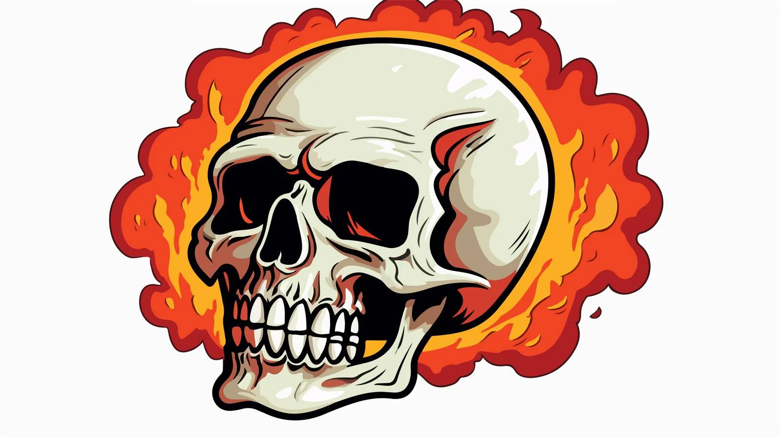 Infernal Cartoon Speech Bubble Illustration — free download from Dotvec