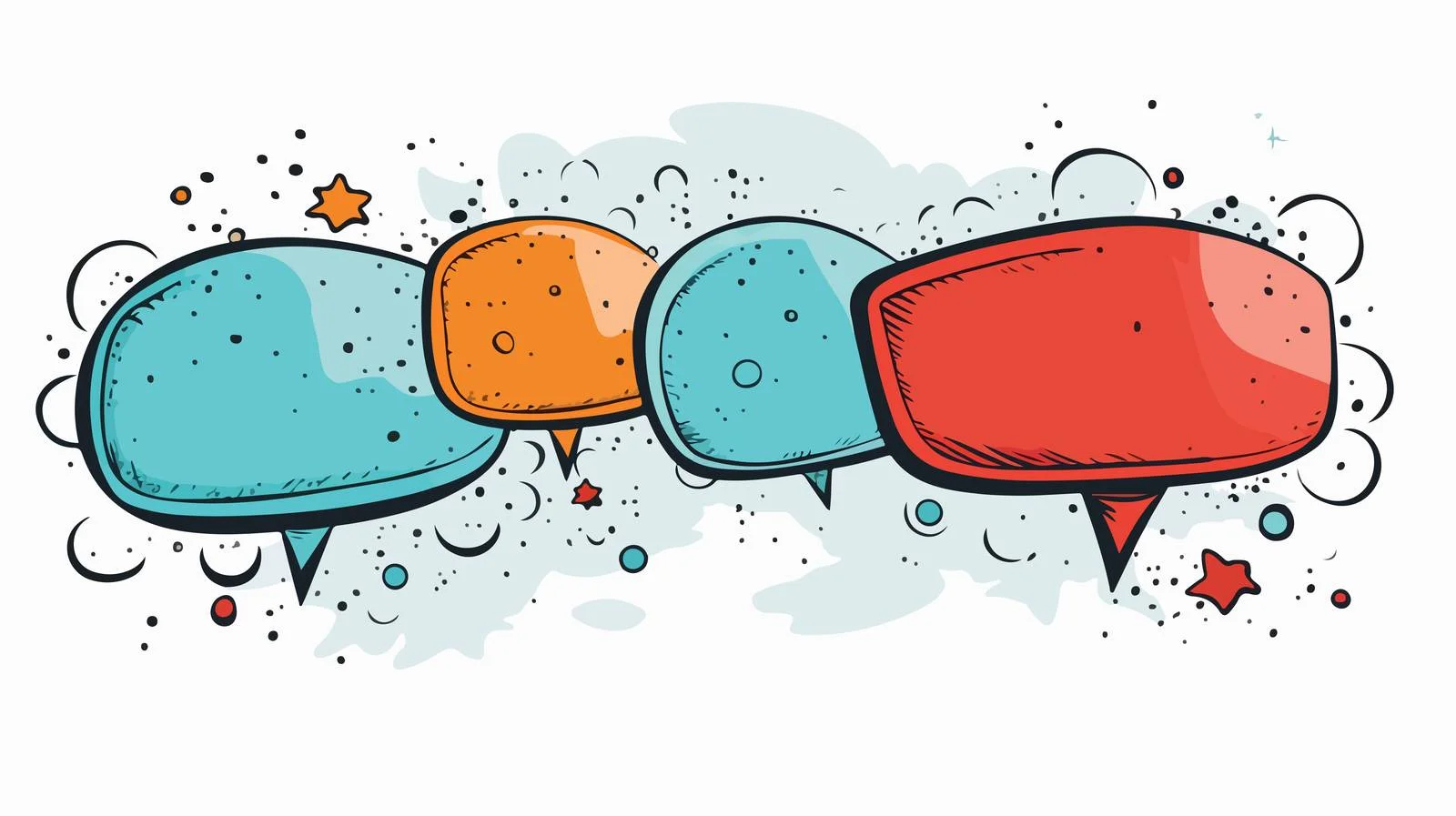 Cartoon Credit Cards Speech Bubble — free download from Dotvec