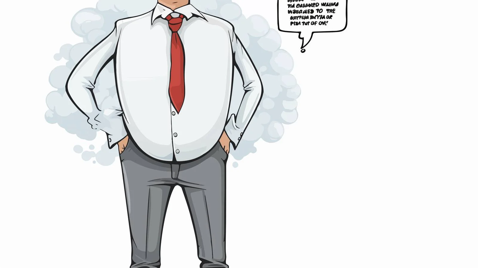 Cartoon Speech Bubble Illustration — free download from Dotvec