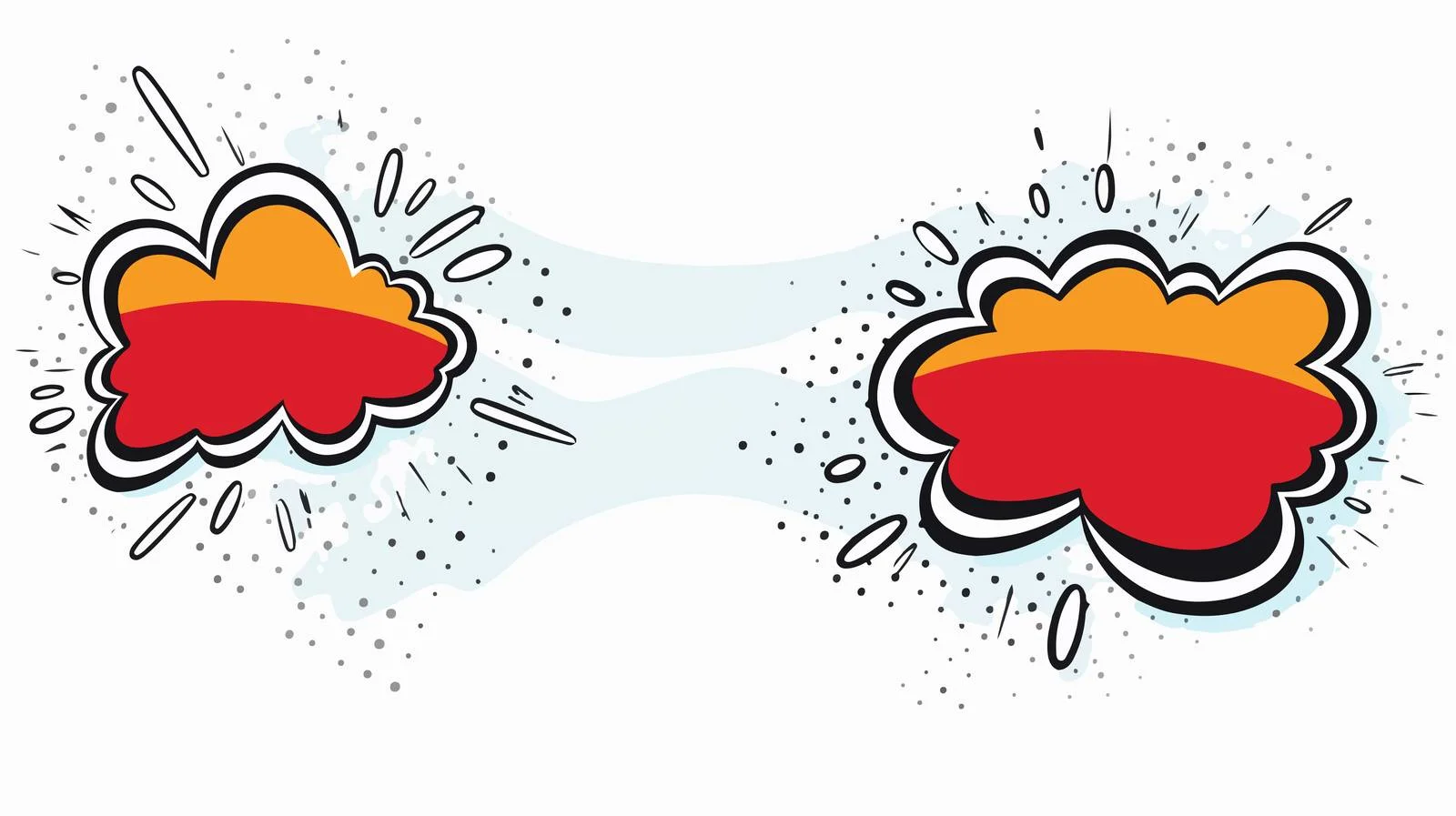 Quirky Cartoon Speech Bubble Illustration — free download from Dotvec