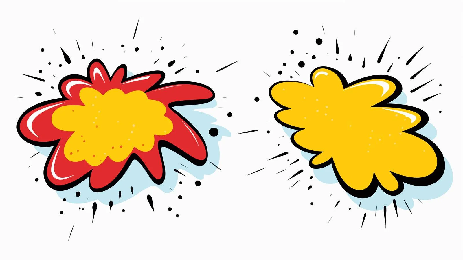 Cartoon Style Quotation Bubble Illustration — free download from Dotvec