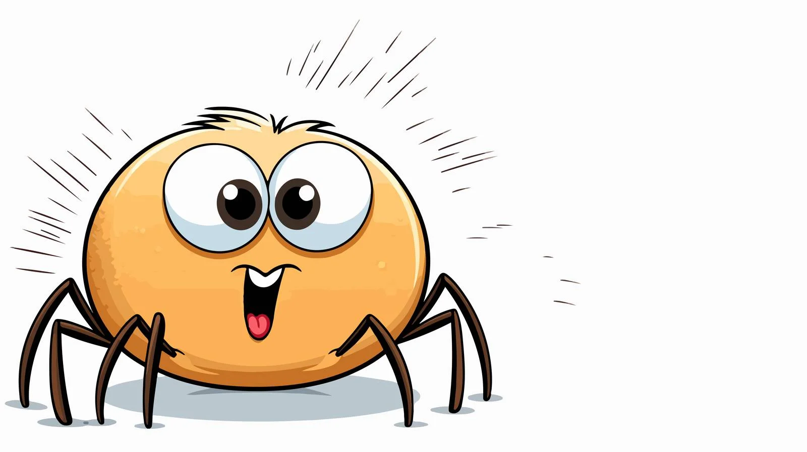 Cartoon Spider Speech Bubble Illustration — free download from Dotvec
