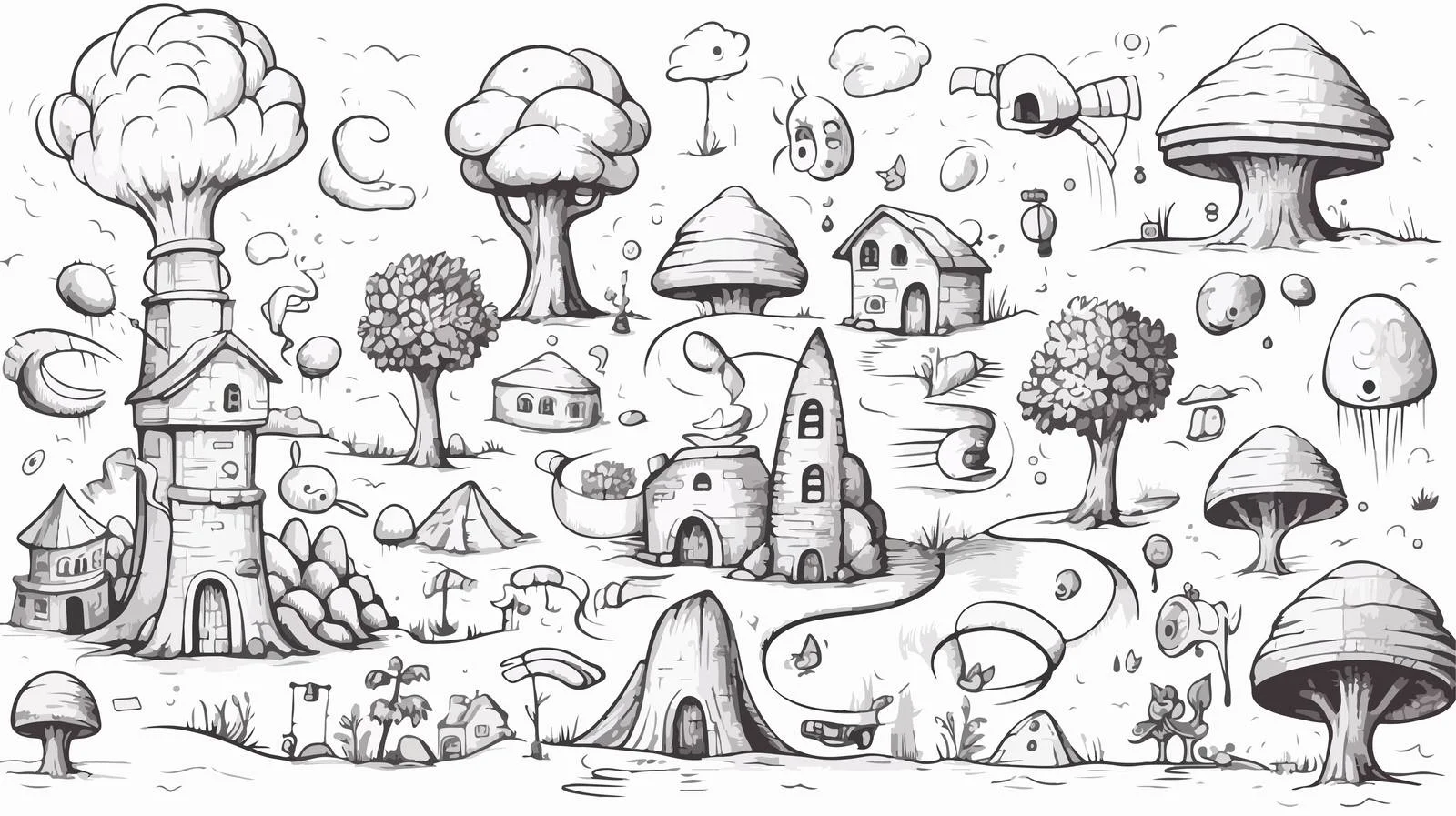 Hand-drawn Cartoon Idea Symbol — free download from Dotvec