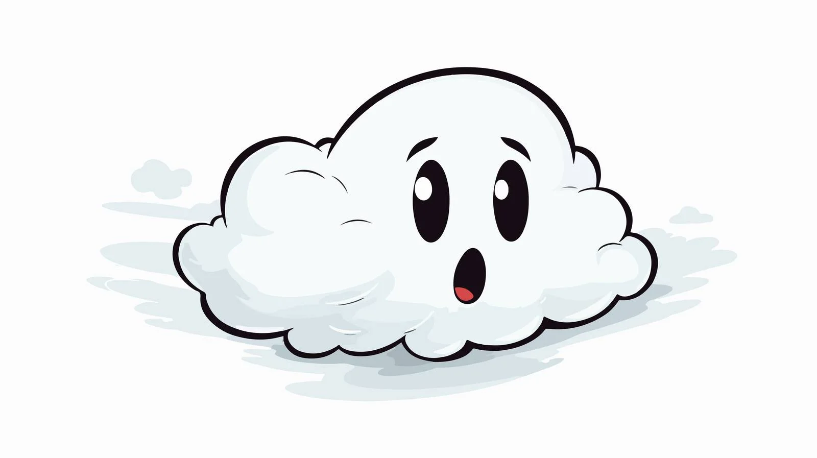 Whimsical Halloween Ghost Thought Bubble — free download from Dotvec
