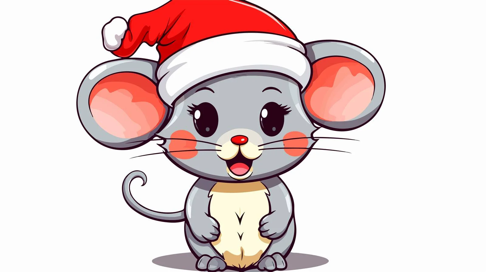 Whimsical Cartoon Mouse in Thought Bubble — free download from Dotvec