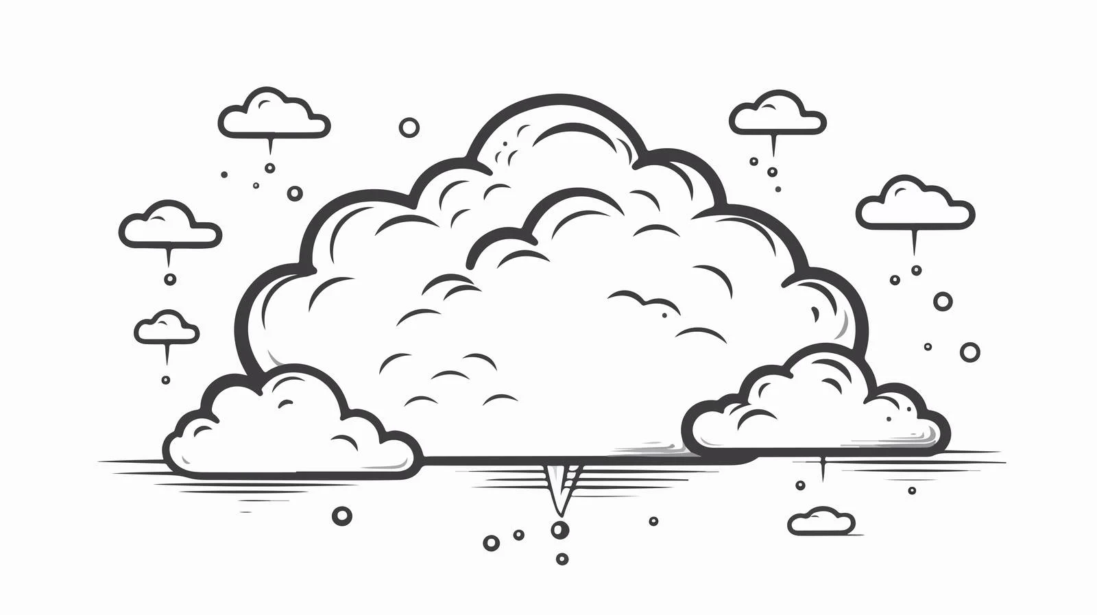 Cartoon Thought Bubble Quiz Symbol — free download from Dotvec