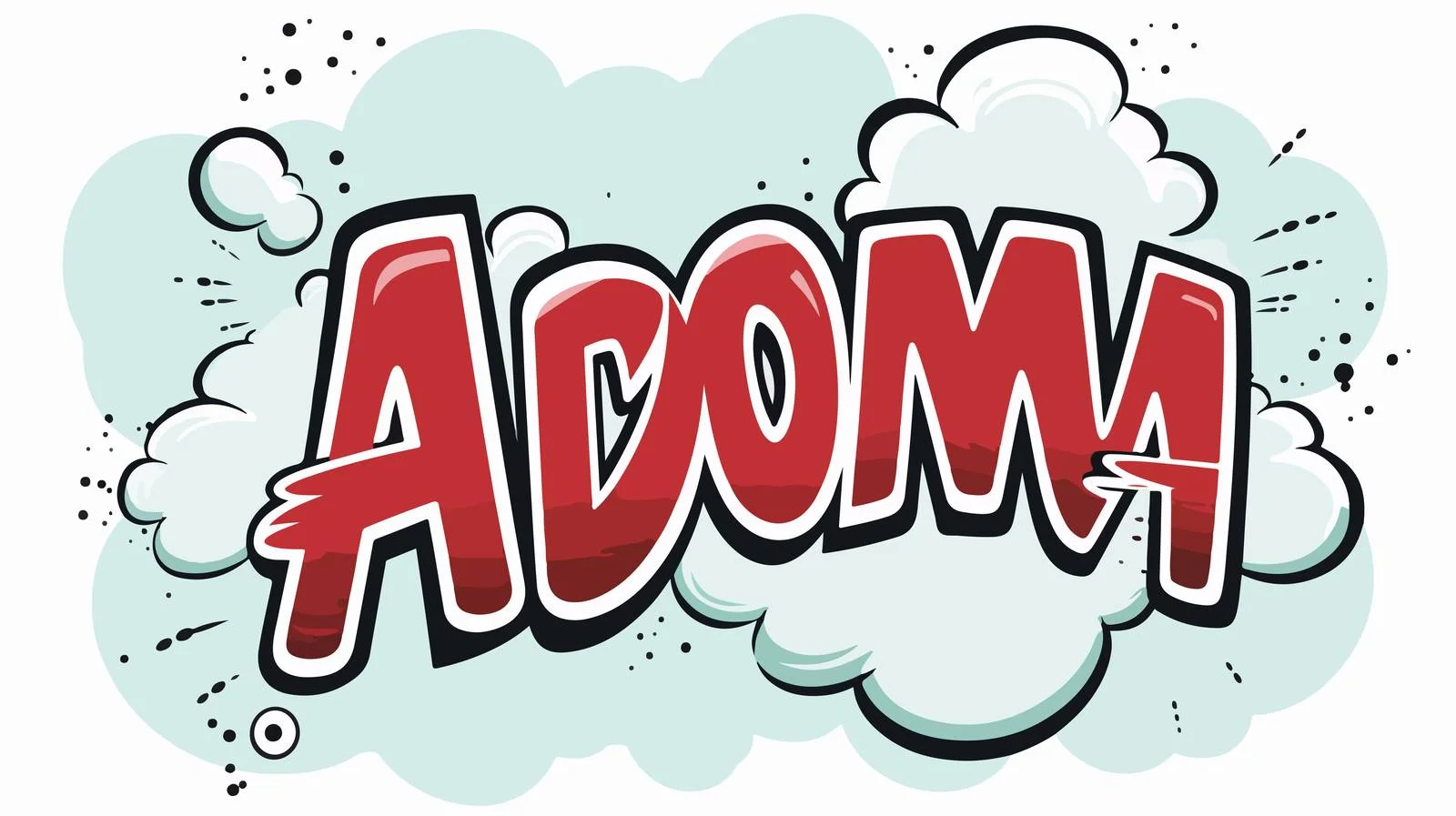 Creative Cartoon Thought Bubble 'Awesome' — free download from Dotvec