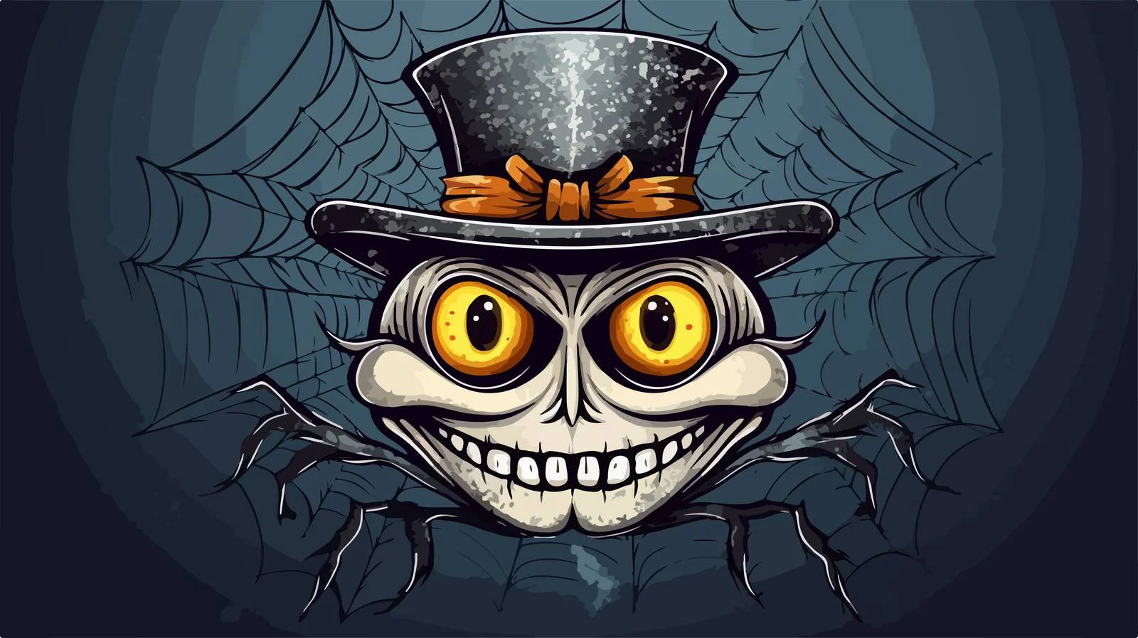 Cartoon Thought Bubble for Halloween — free download from Dotvec