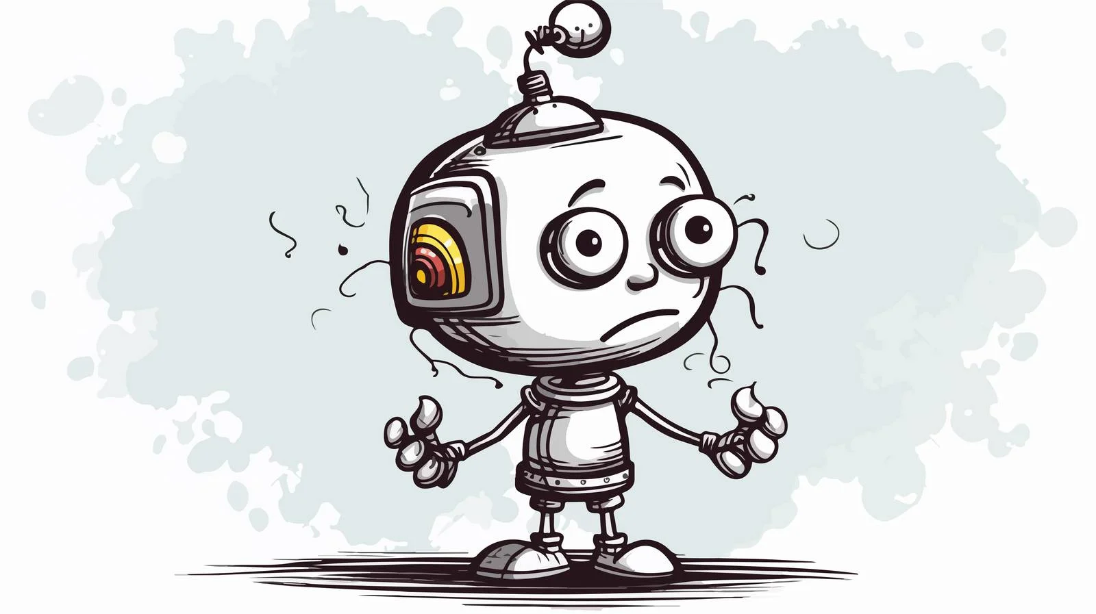 Thought Bubble Cartoon Character — free download from Dotvec