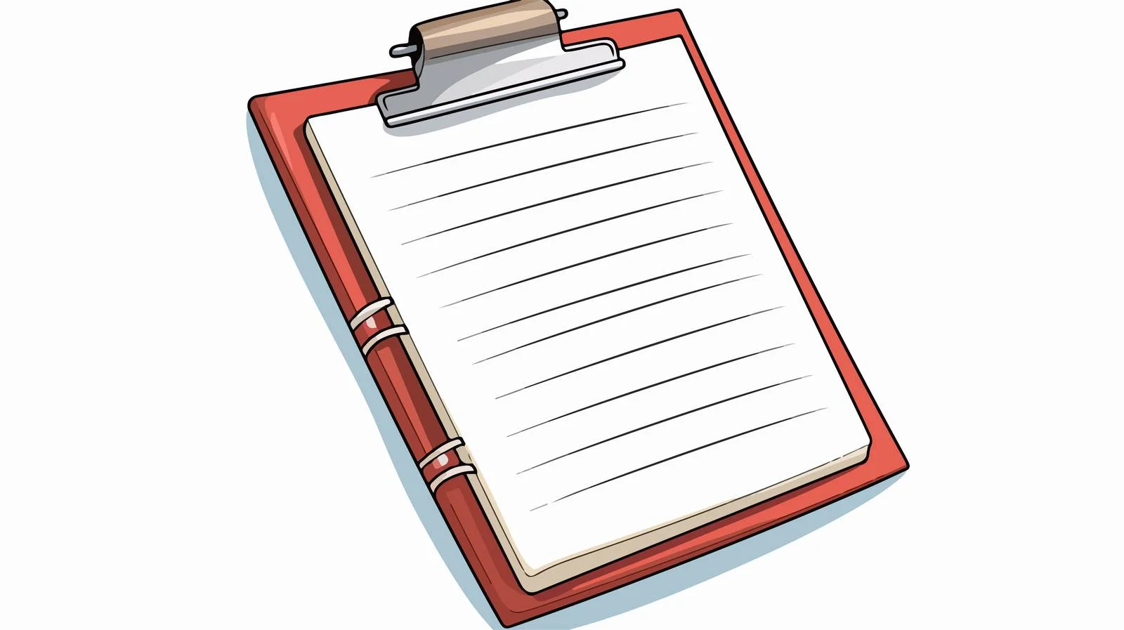 Vintage Checklist Cartoon Vector Illustration — free download from Dotvec