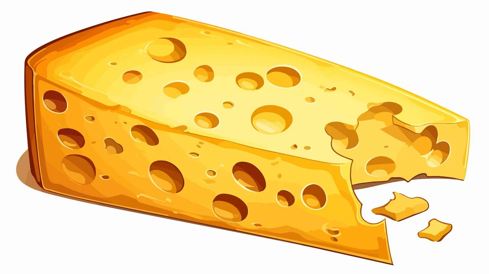 Retro Cartoon Cheese Illustration on Car — free download from Dotvec