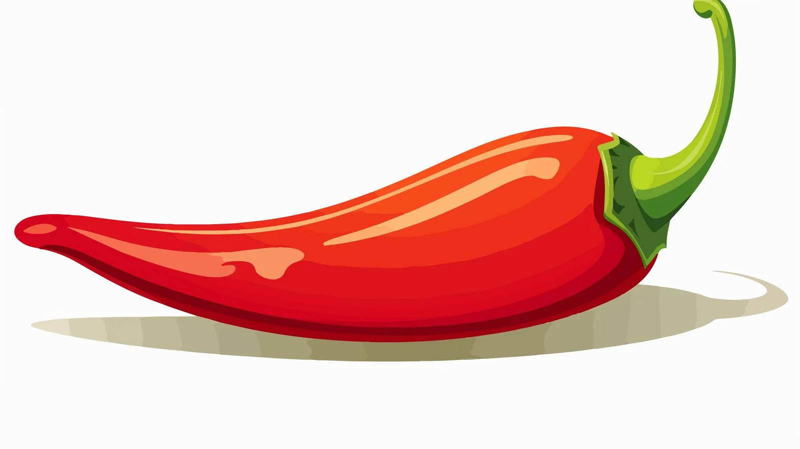 Retro Cartoon Chili Pepper Vector Illustration — free download from Dotvec