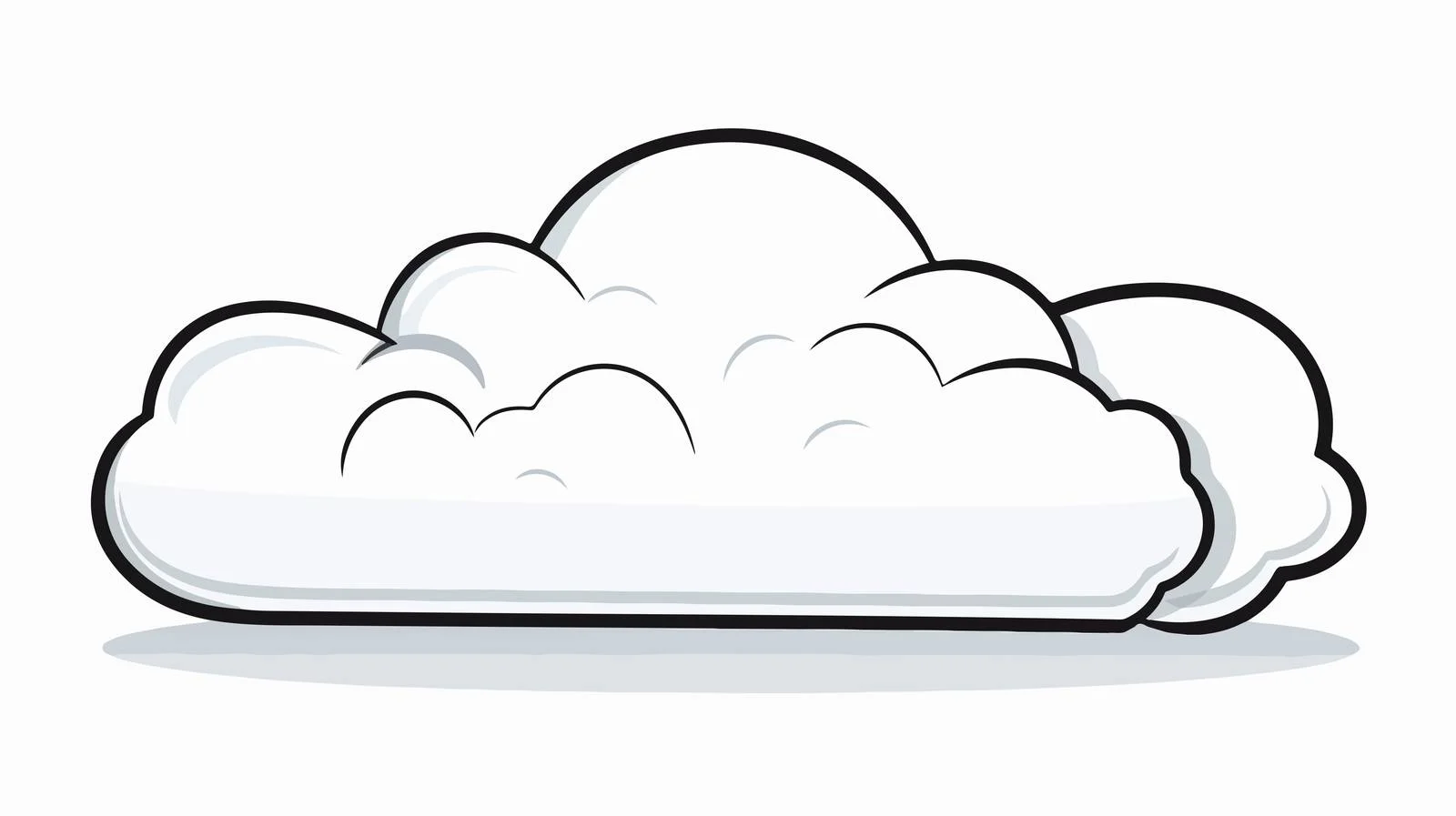 Retro Cartoon Speech Bubble Illustration — free download from Dotvec