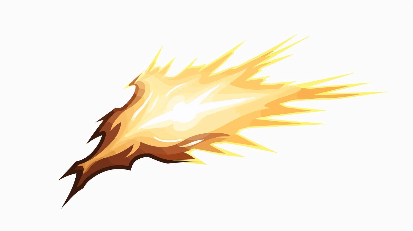 Retro Lightning Strike Symbol Stock — free download from Dotvec