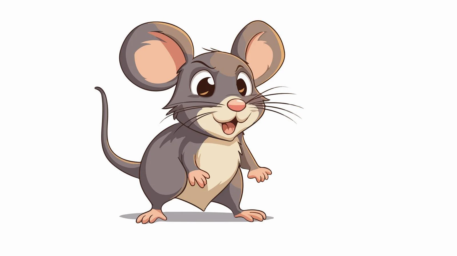 Vintage Cartoon Mouse Vector Illustration — free download from Dotvec