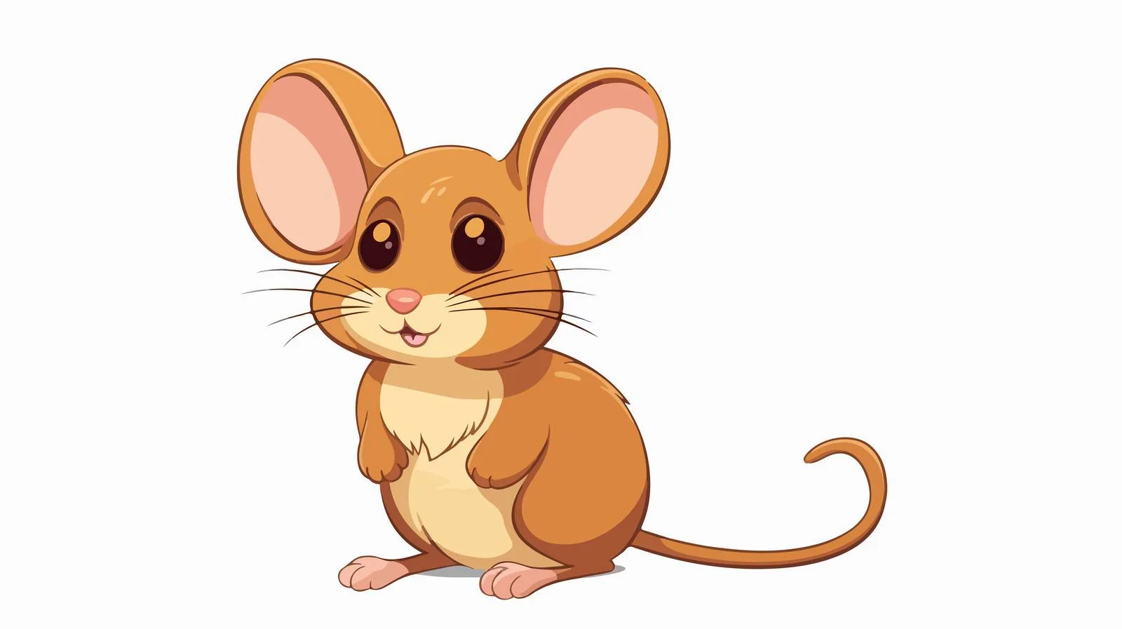 Vintage Cartoon Mouse Vector Illustration — free download from Dotvec