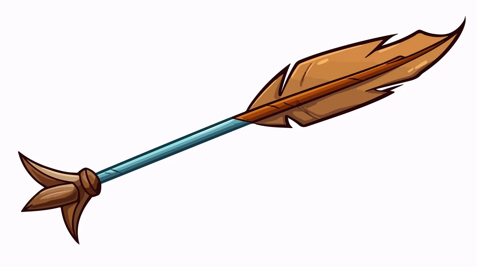 Retro Cartoon Pointing Arrow Vector Illustration — free download from Dotvec