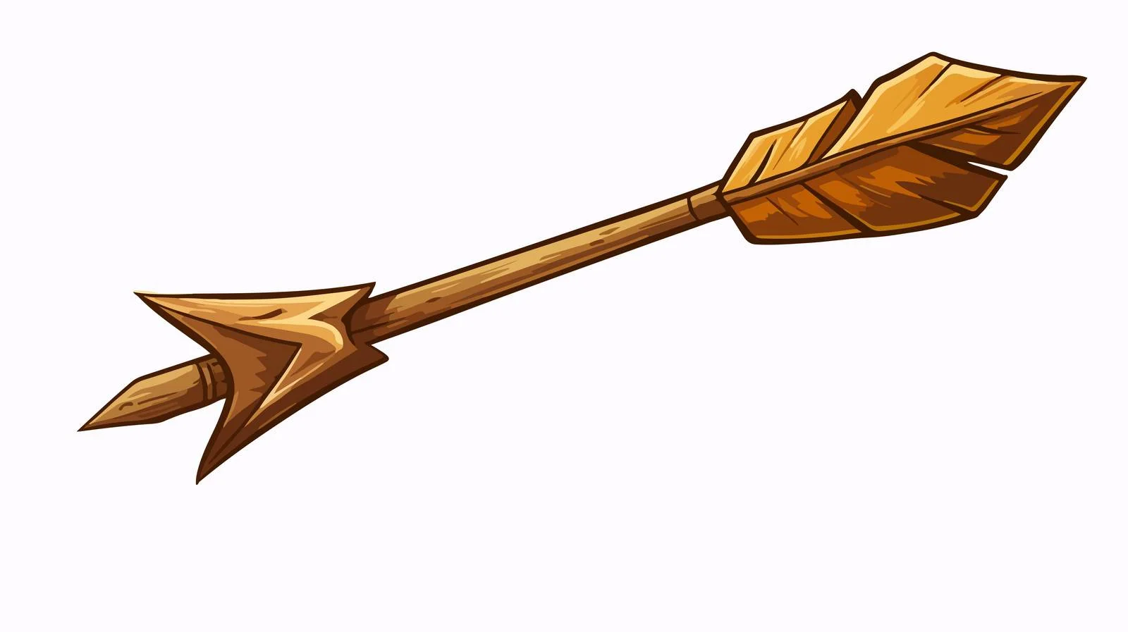 Vintage Cartoon Arrow Vector Illustration — free download from Dotvec