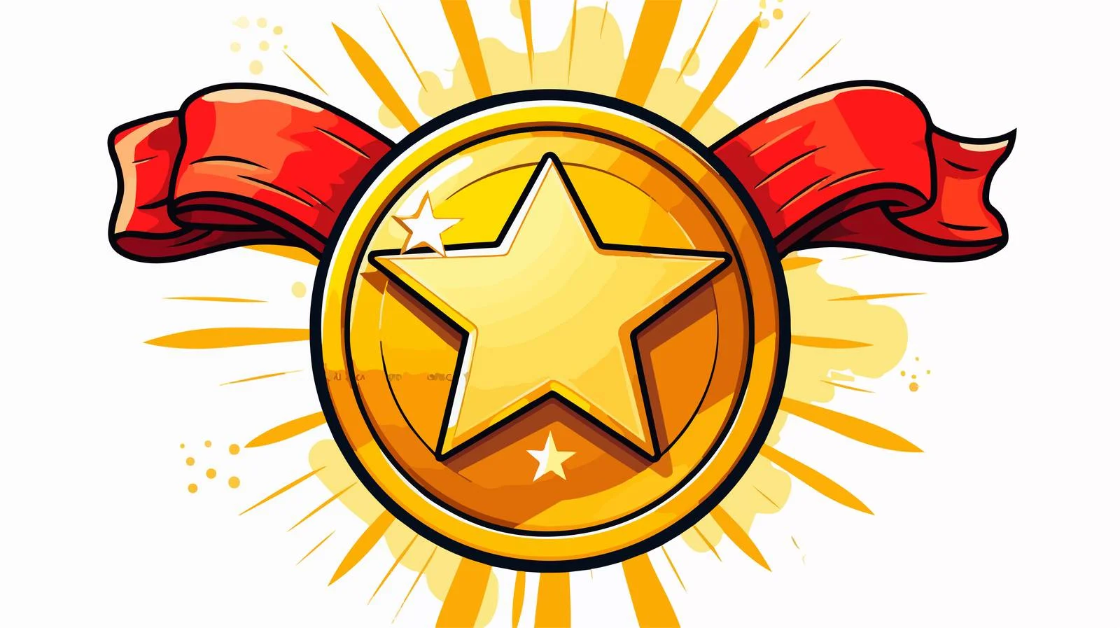 Vintage Gold Medal Illustration — free download from Dotvec