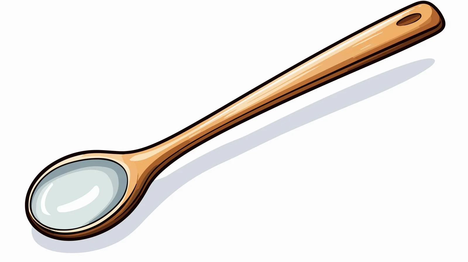 Retro Cartoon Spoonful Vector Illustration — free download from Dotvec