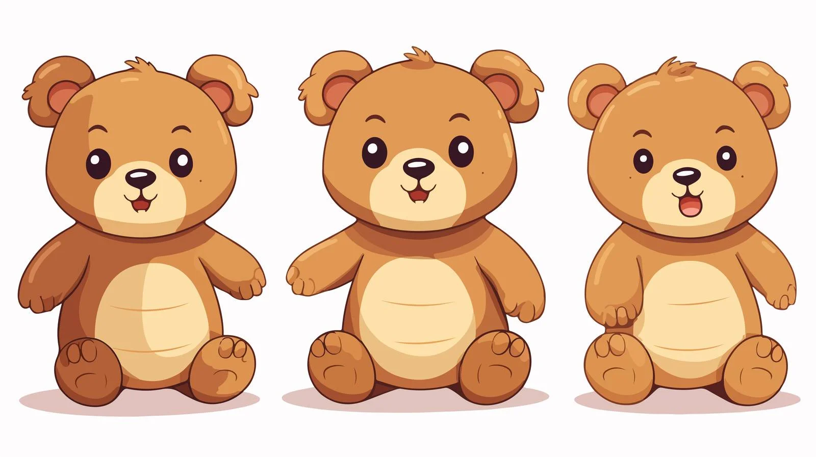 Retro Teddy Bear Stock Illustration — free download from Dotvec