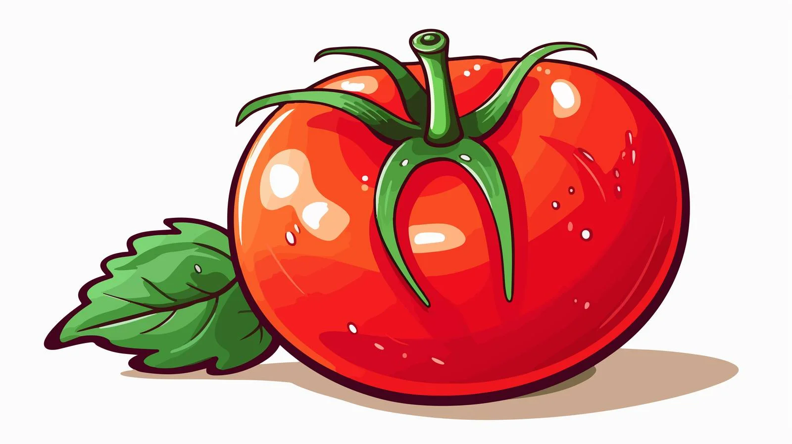 Retro Tomato Cartoon Stock Illustration Car — free download from Dotvec