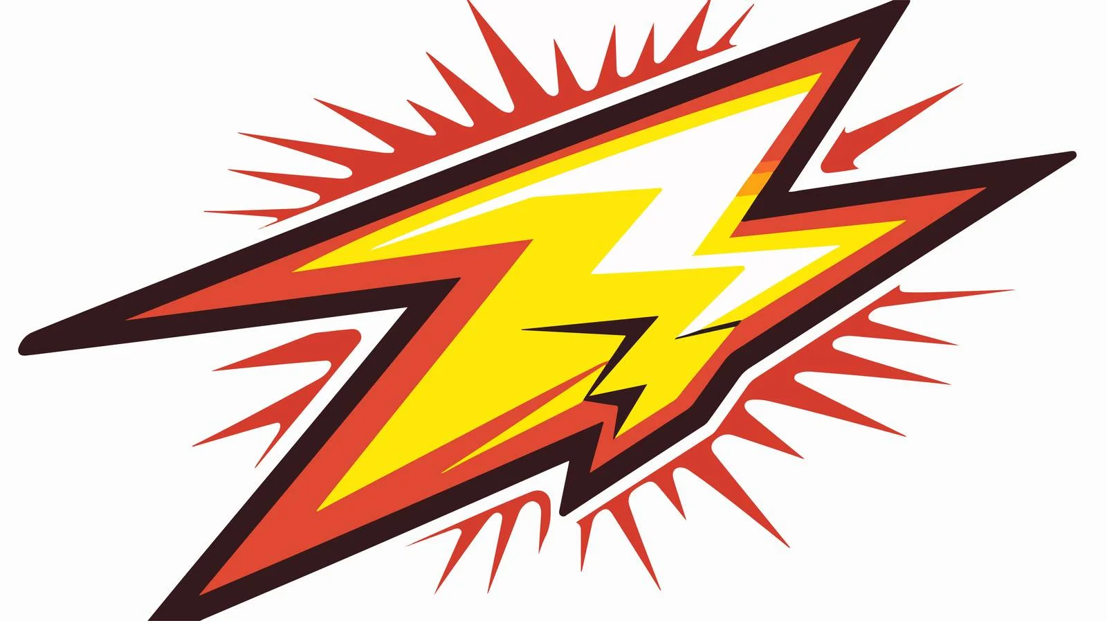 Retro Zap Cartoon Symbol Vector Illustration — free download from Dotvec