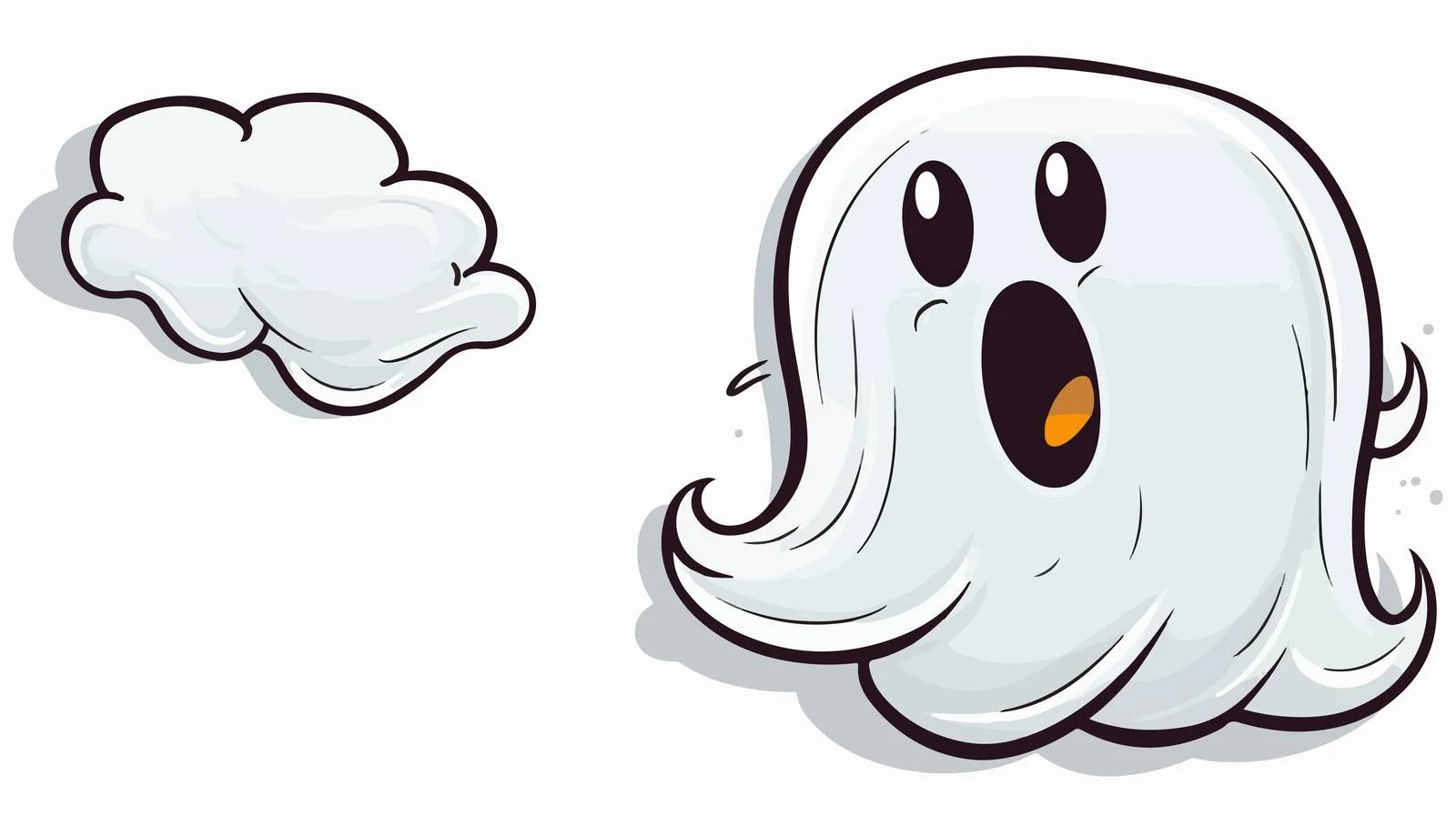 Cartoon Halloween Speech Bubble — free download from Dotvec