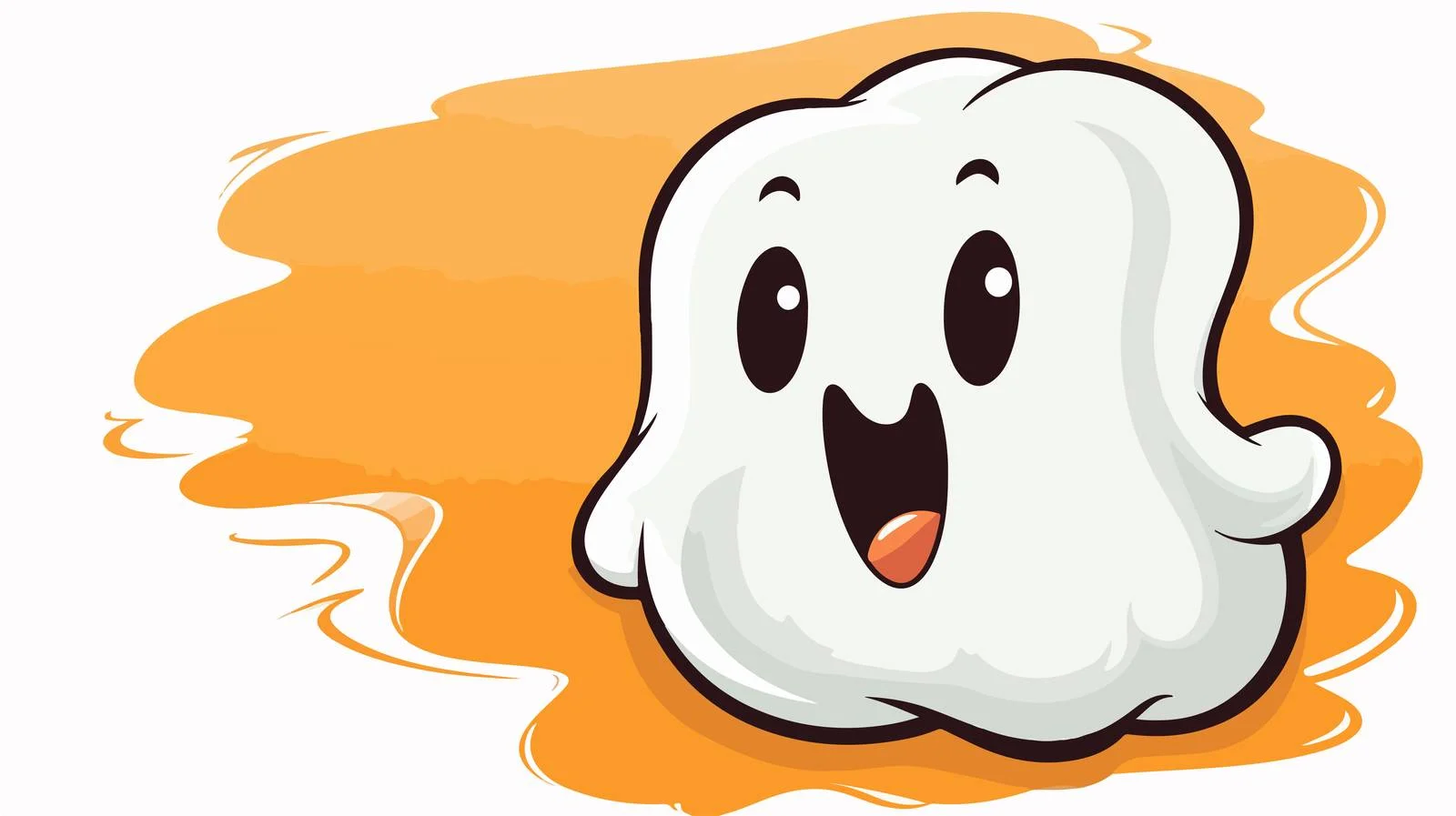 Cartoon Halloween Speech Bubble — free download from Dotvec